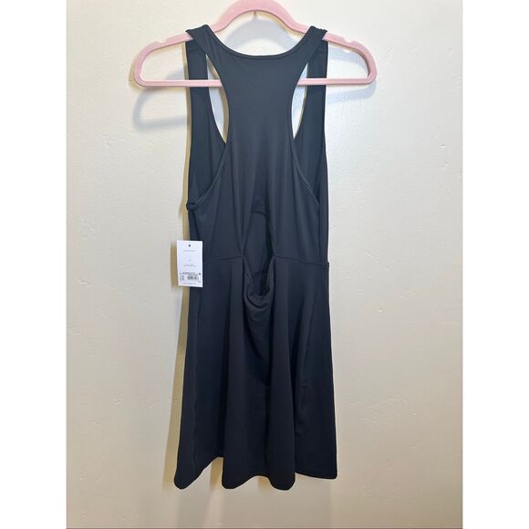 Isabel Maternity Black Pull on Athletic Dress With Shorts Size Large - Picture 9 of 10